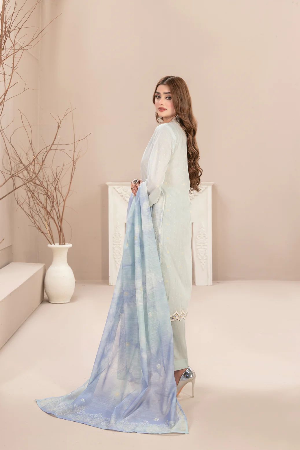 Mismah Lawn Suit D-2743