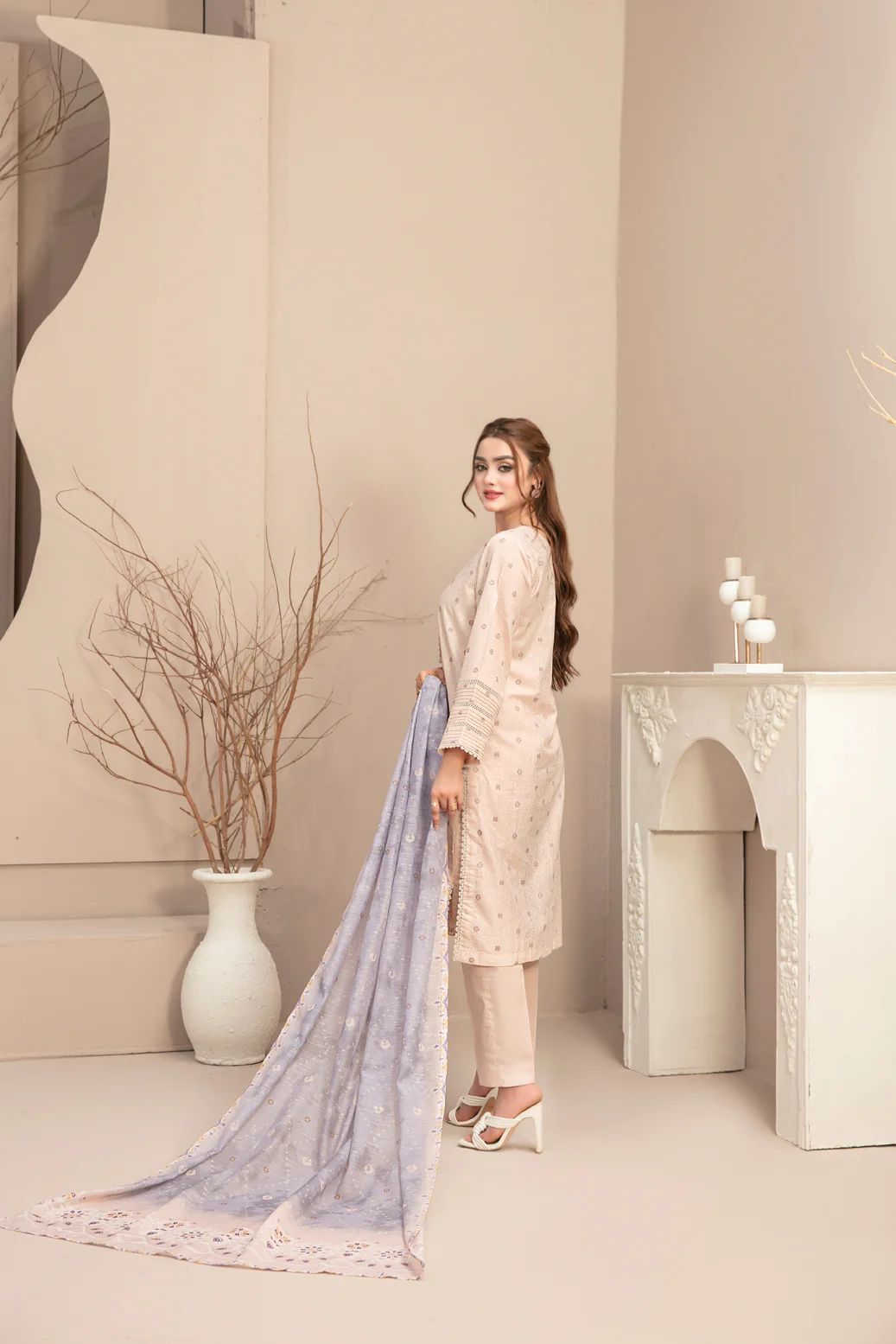 Mismah Lawn Suit D-2750