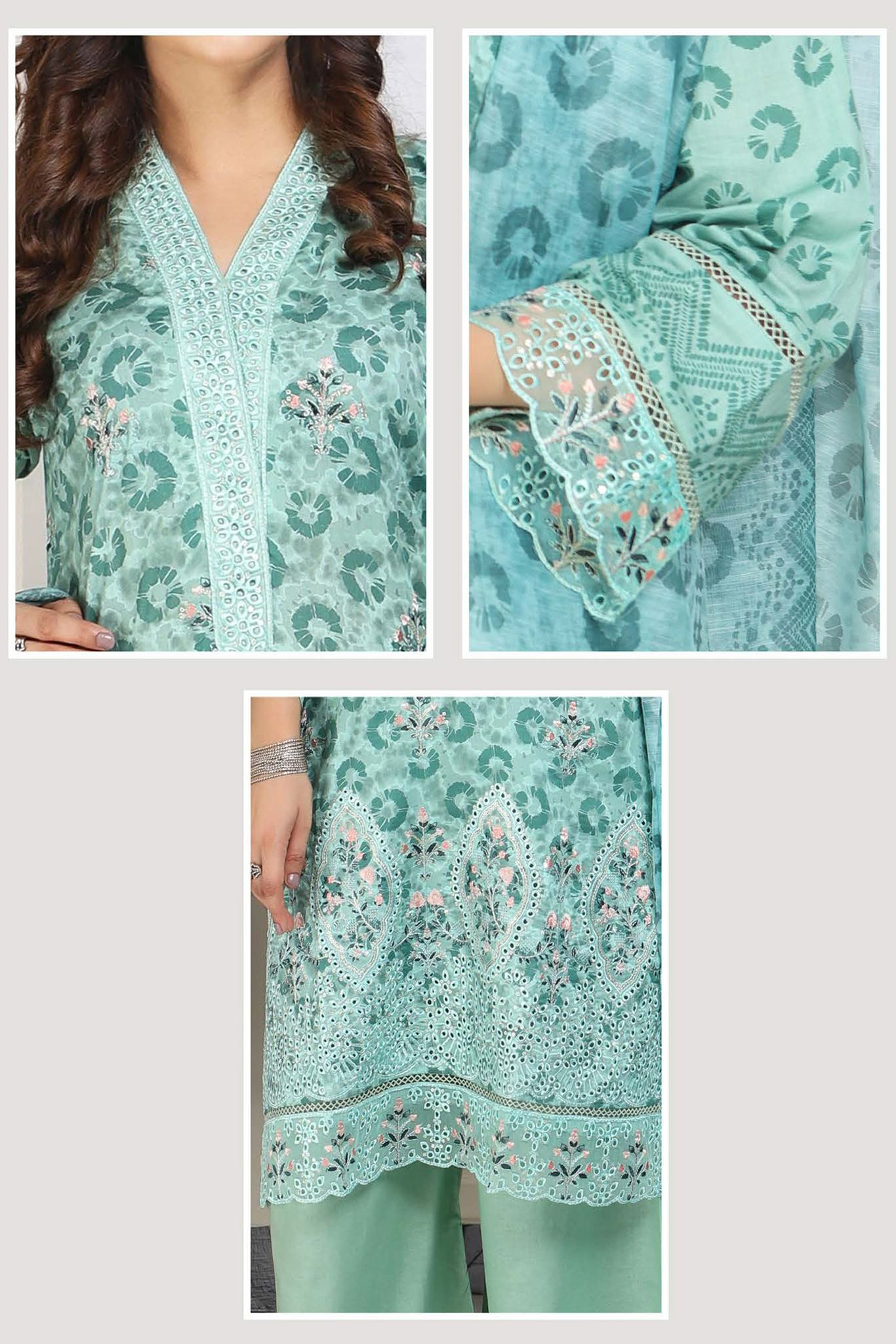 Munira Designer Lawn Suit - 004