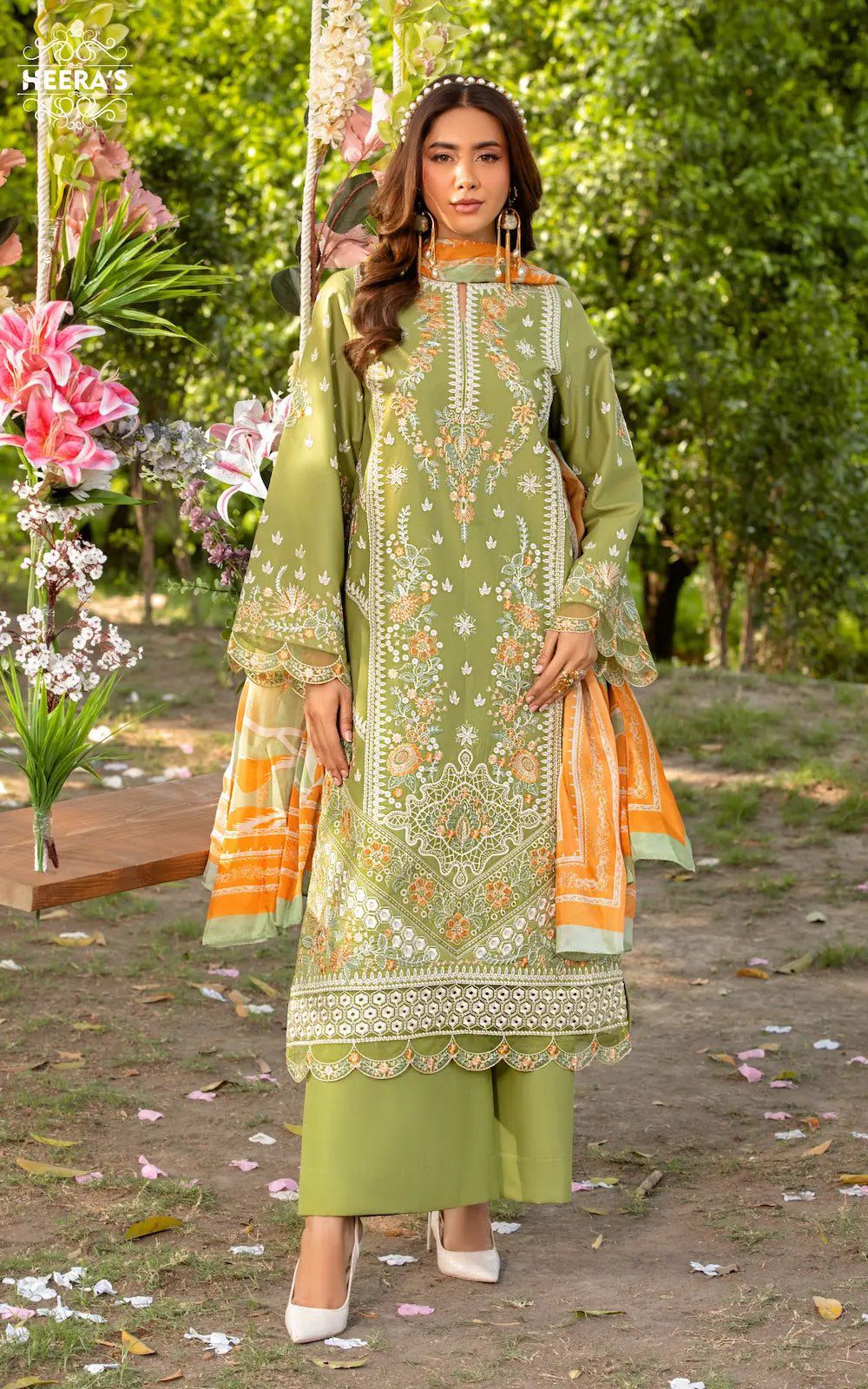Light Green Heera Suit