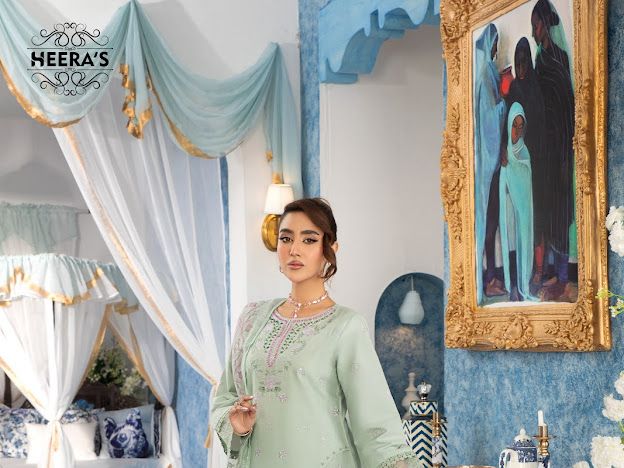 Pistachio Heera Suit