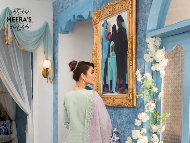 Pistachio Heera Suit