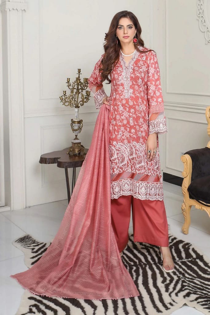 Munira Designer Lawn Suit - 001
