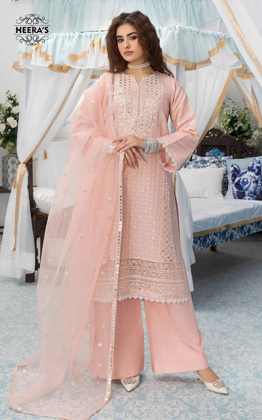Pink Heera Suit