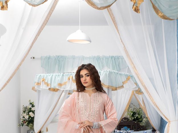 Pink Heera Suit